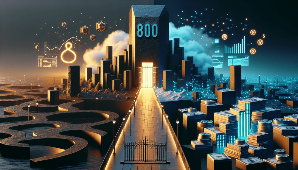 Small business owner reviewing financial documents for a business loan application