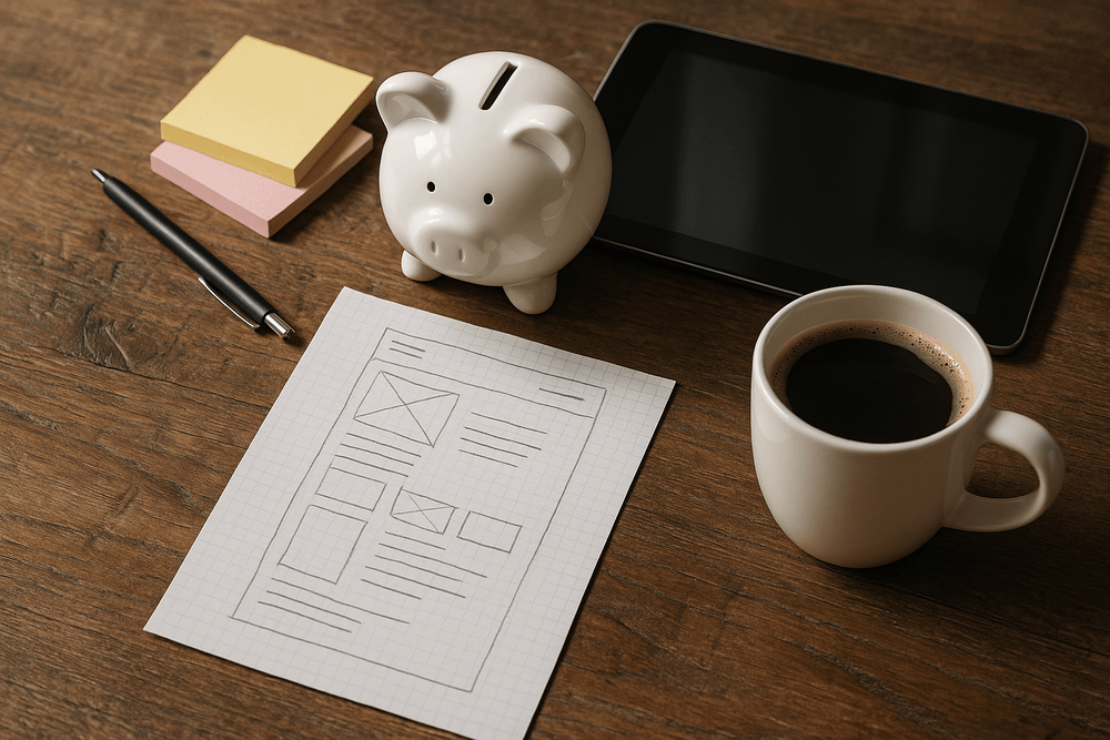 A founder analyzing customer data on a laptop to validate a business idea