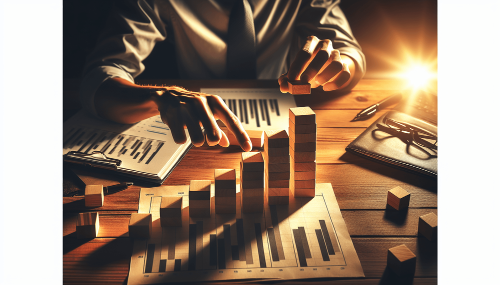 A small business owner reviewing financial charts and revenue based financing terms on a laptop